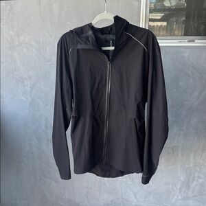 Lululemon Lightweight Hooded Zip Jacket Black Size L